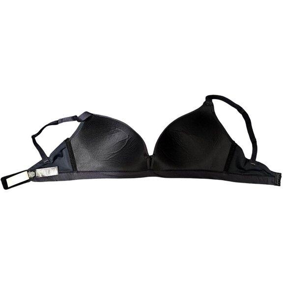 Anne Klein Womens Black Soft Cup Bra Size 34DD Adjustable Straps & Back Closure - Picture 5 of 12